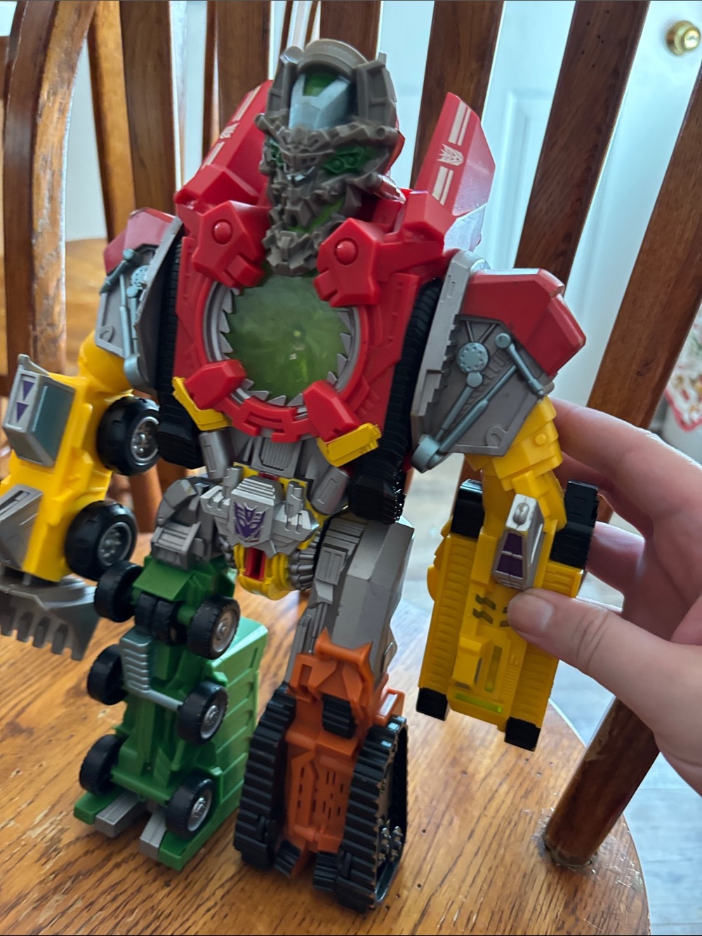 Kids Transformer Robot Toy - Action Figure 2008 devastator